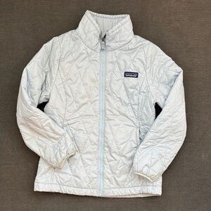 Patagonia Quilted Jacket in Light Blue